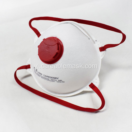 FFP2 Cup Safty Mask Băng đầu có van CE